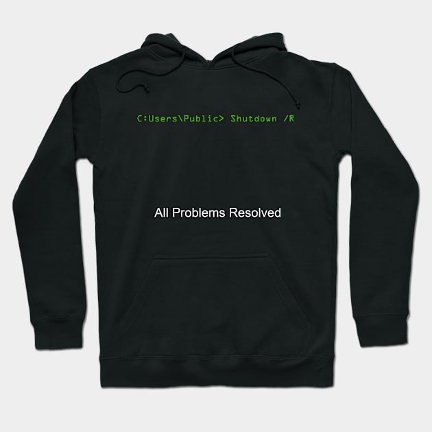 Restart Hoodie by UnchartedSnake